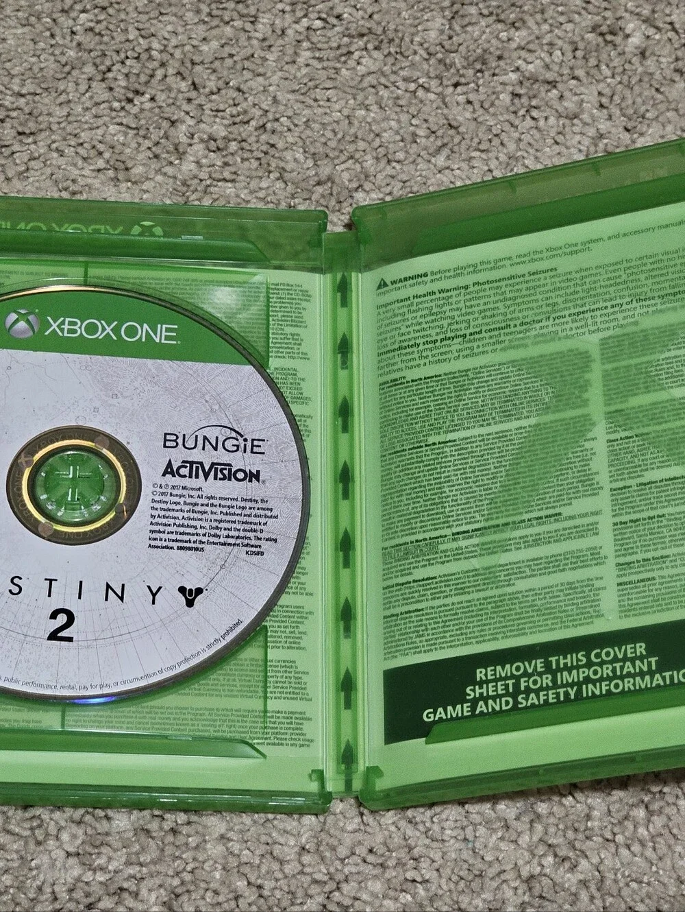 Destiny 2 - Microsoft Xbox One - Bungie - Tested / Good Condition